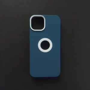 iPhone 14 Blue Silicone Back Cover