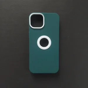 iPhone 14 Green Silicone Back Cover