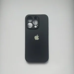 IPHONE 14 PRO SILICONE (BLACK) BACK COVER