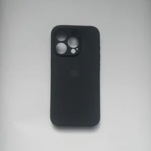 IPhone 15 Pro Silicone (Black) Back Cover