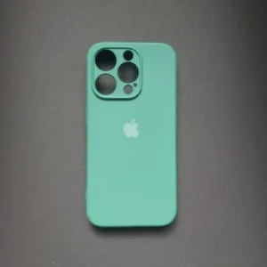 IPhone 15 Pro Silicone (Green) Back Cover