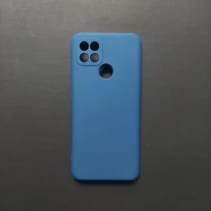 Oppo A15 (Blue) Back Cover