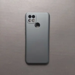 Oppo A15 (Black) Back Cover