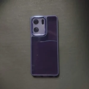 Oppo A5X Transperent (Purple) Back Cover