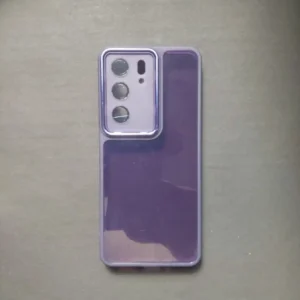Realme C75 Transperent (Purple) Back Cover