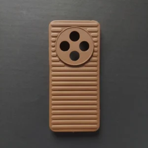 Redmi 14C  Texctured (Brown) Back Cover