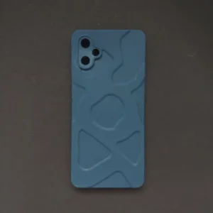 Samsung Galaxy F06 Texctered (Blue) Back Cover