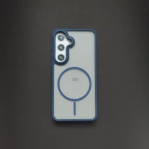Samsung Galaxy S25 Magsafe (Blue) Primium Back Cover