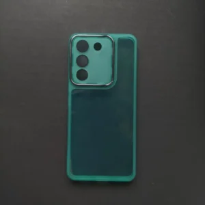 Vivo V29, Y200  Transperent (Green) Back Cover