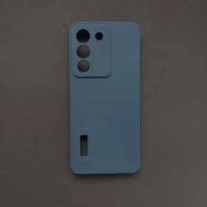 Vivo Y200 Soft Silicone Blue Back Cover