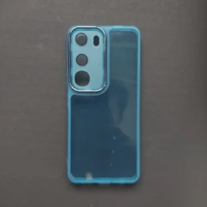 Vivo Y19 Transperent (Blue) Back Cover
