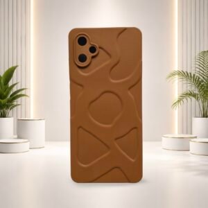 Samsung Galaxy F06 Texctered (Brown) Back Cover