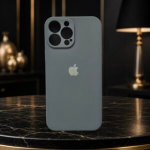 iphone 13 Pro Max Gray Silicone Case